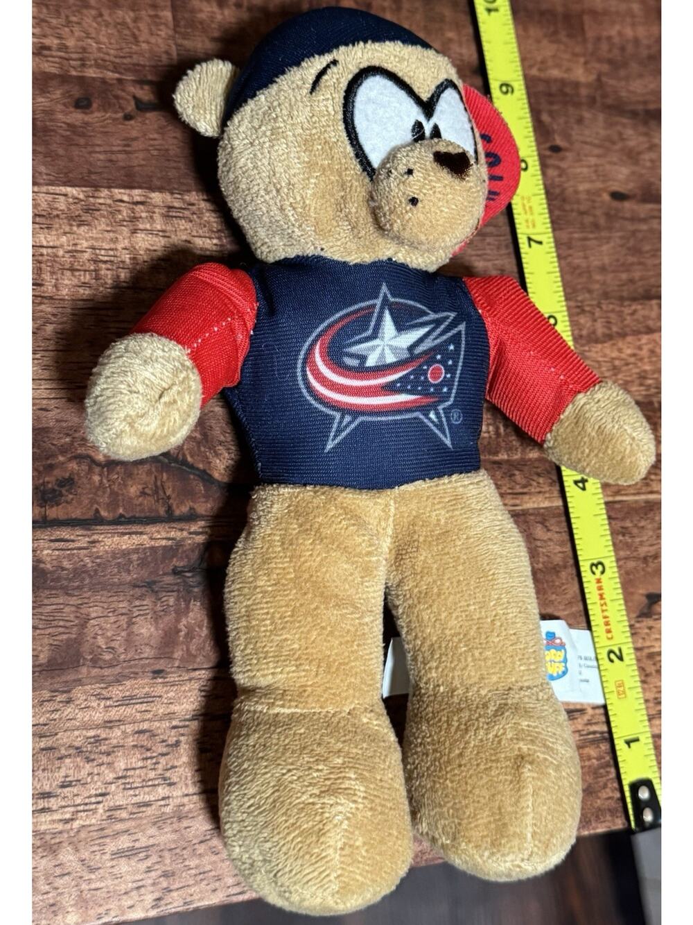 NHL COLUMBUS BLUE JACKETS - 9 inch Plush Bear